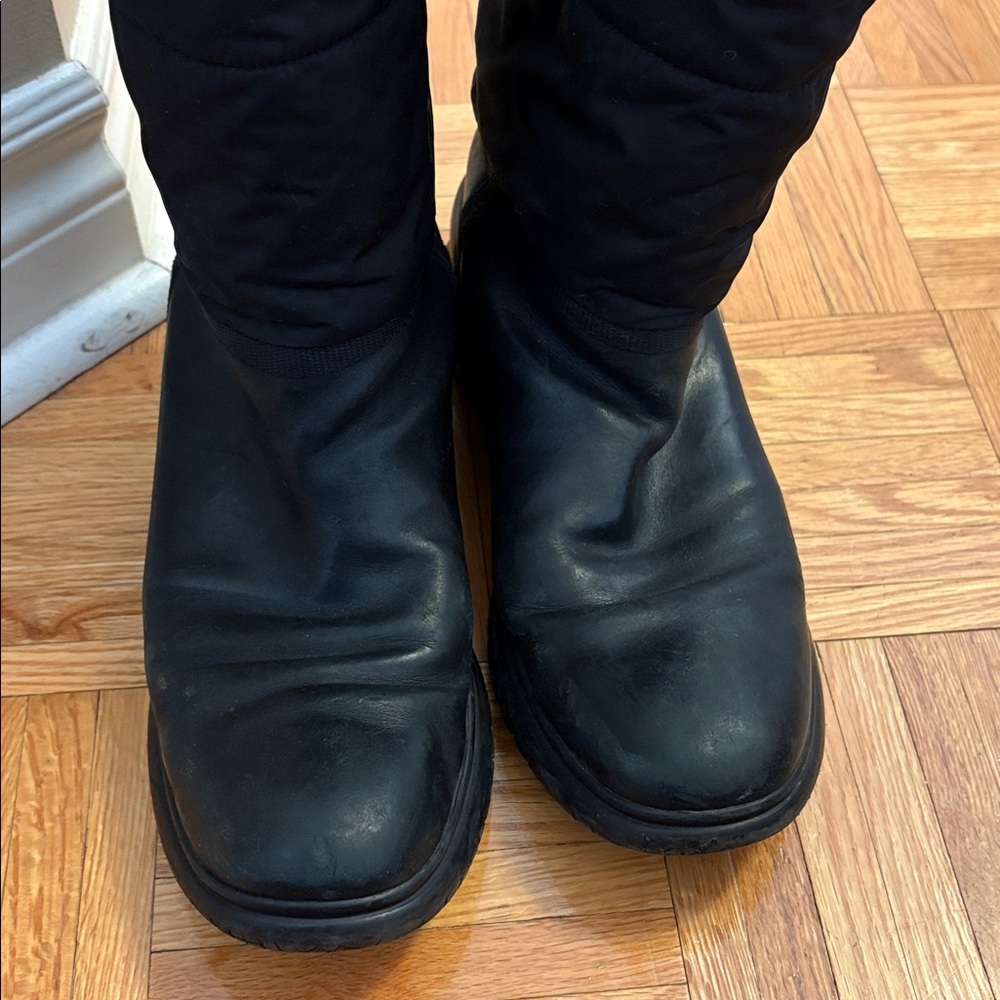 🥾 Prada padded nylon and leather drawstring winter boots - Picture 11 of 11